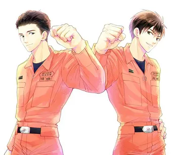 Snow Man岩本照と岩本演じる蛯原恭介の“真ん中バースデー”を記念したコラボイラストが解禁!<モエカレはオレンジ色>