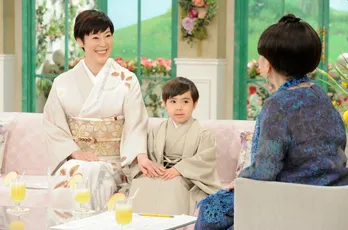 寺島しのぶが“母の顔”に！ 寺嶋眞秀くんと「徹子の部屋」登場