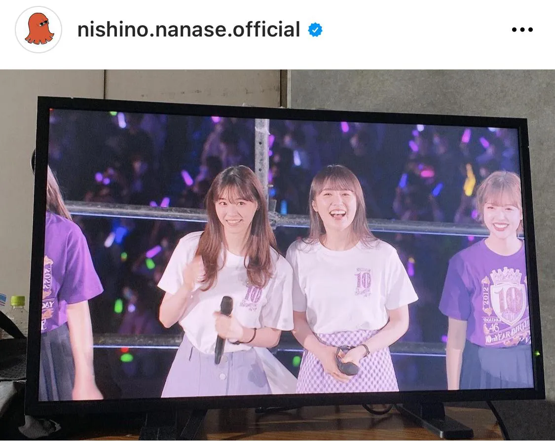  ※西野七瀬公式Instagram(nishino.nanase.official)より