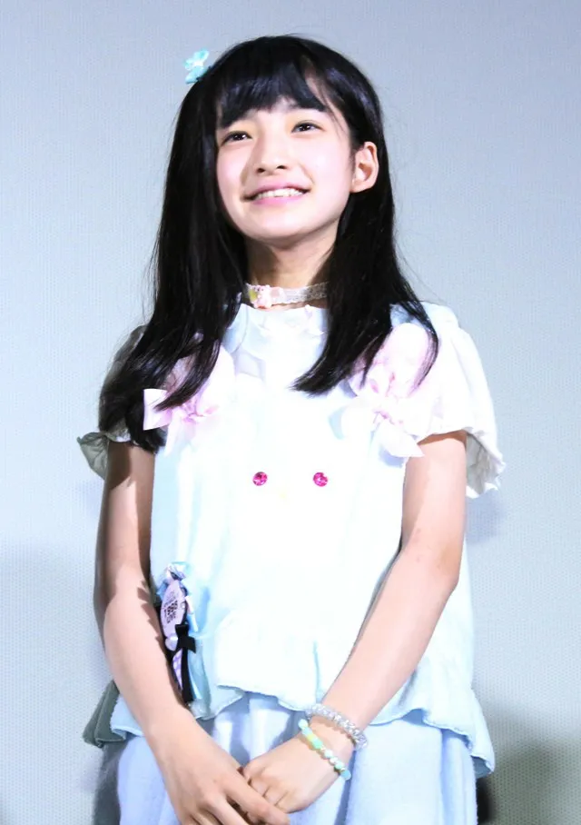 “街の少女”を演じた、あいりちゃん(蛭田愛梨)は「みゆちゃんと、もっと仲が良くなったと思います」と笑顔を見せる