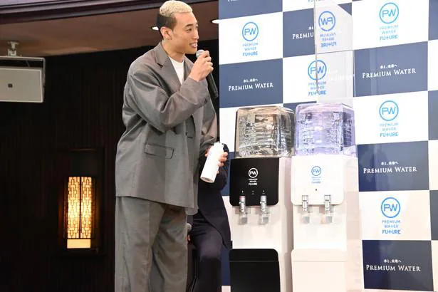 「PREMIUM WATER FUTURE」記者発表会より
