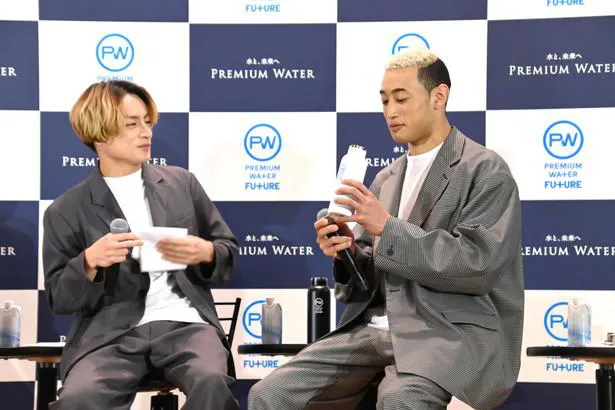 「PREMIUM WATER FUTURE」記者発表会より