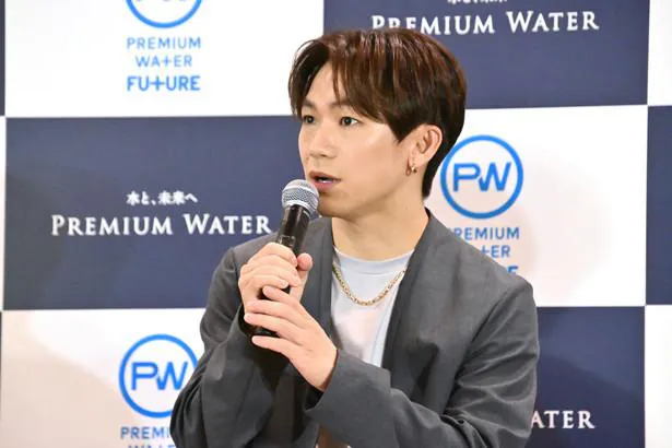 「PREMIUM WATER FUTURE」記者発表会より