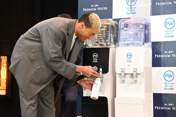 「PREMIUM WATER FUTURE」記者発表会より