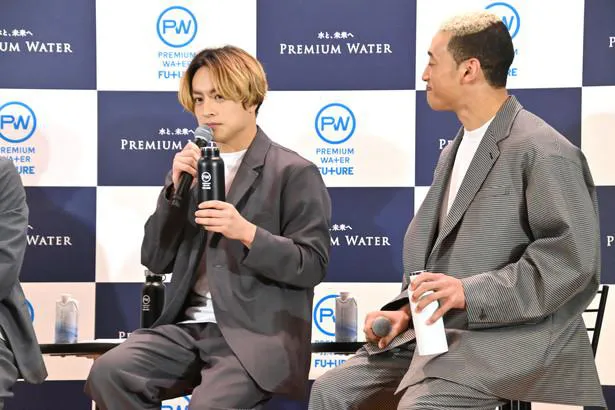 「PREMIUM WATER FUTURE」記者発表会より