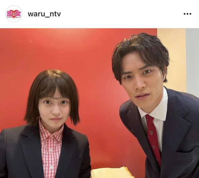 “麻理鈴” 今田美桜＆“小野忠”鈴木伸之のオフショット　