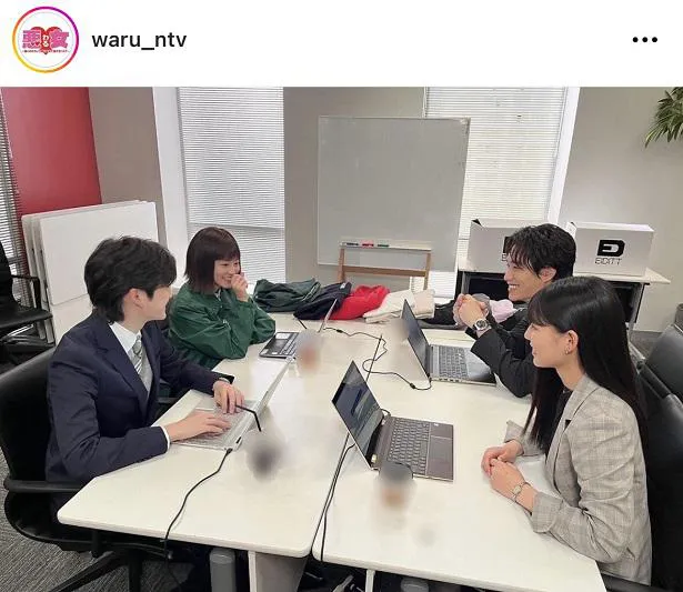 ※画像は「悪女(わる)〜働くのがカッコ悪いなんて誰が言った？〜」公式Instagram(waru_ntv)より