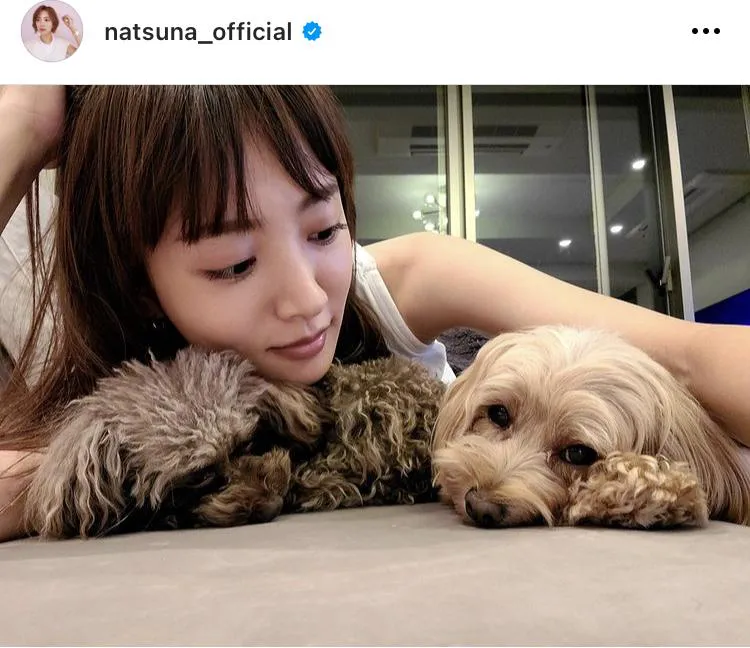 ※画像は夏菜公式Instagram(natsuna_official)より