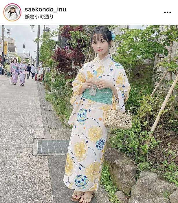 ※画像は、近藤沙瑛子(saekondo_inu)オフィシャルInstagramのスクリーンショット