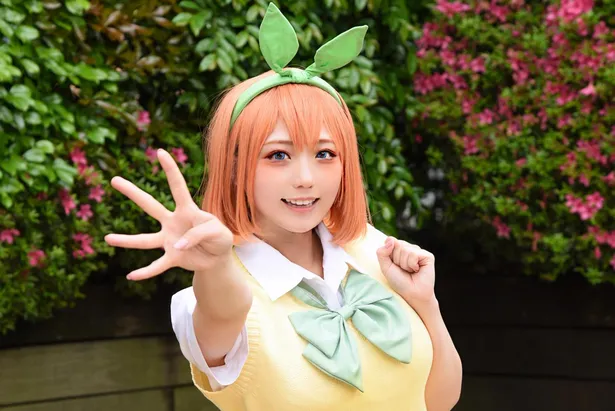 五等分の花嫁 四葉レイヤーが語る コスプレ愛 香り でも四葉ちゃんらしさを表現したかった Webザテレビジョン