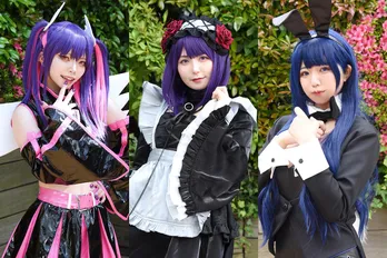 親子で楽しめるのもコスプレの魅力…『着せ恋』十六夜ありさ姿のレイヤー「洋裁が趣味の母が作ってくれました」