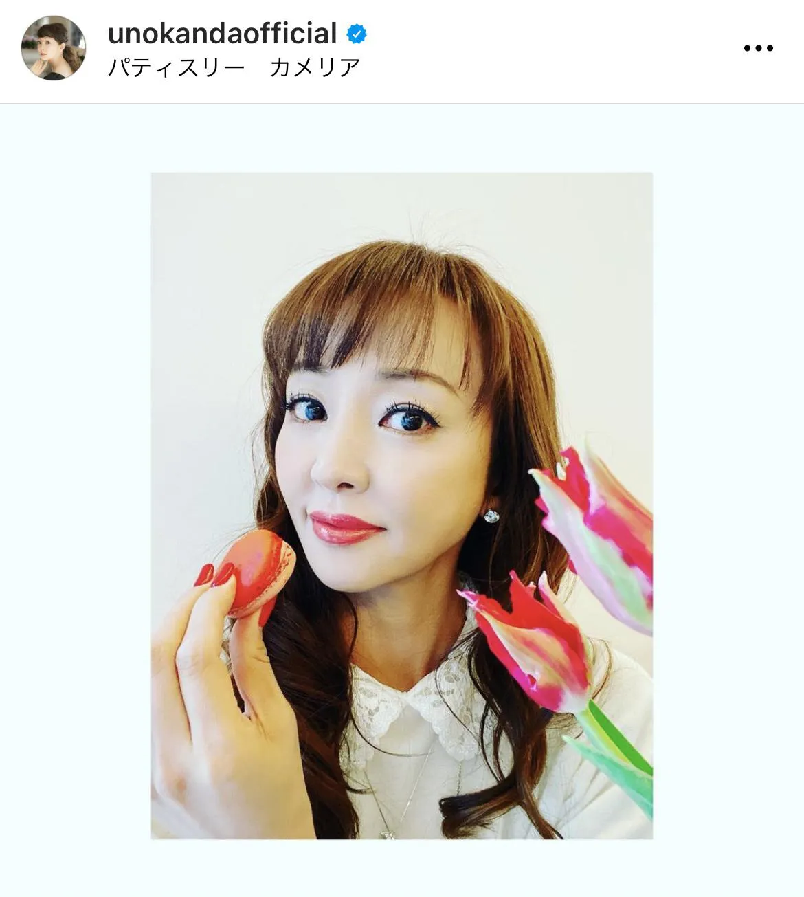 ※神田うのオフィシャルInstagram(unokandaofficial)より