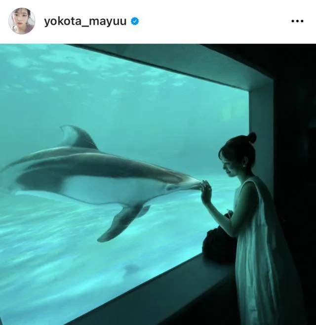 ※画像は横田真悠オフィシャルInstagram(yokota_mayuu)より