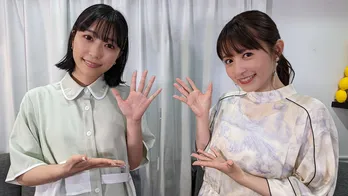 逢田梨香子&小林愛香、息の合った“楽屋トーク”で視聴者の質問に爆笑回答連発!