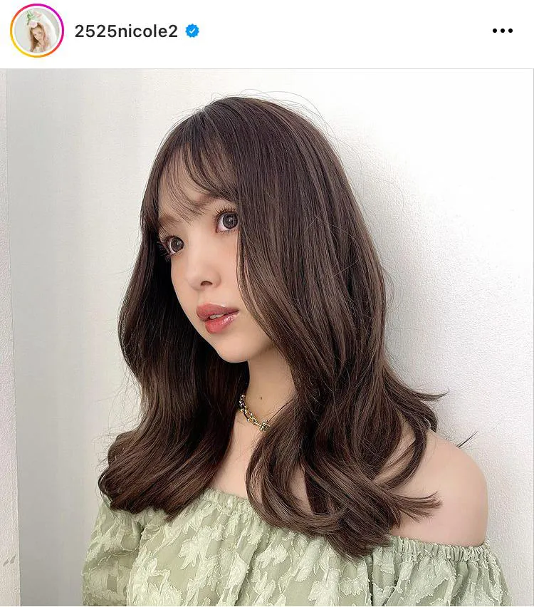 ※藤田ニコル公式Instagram(2525nicole2)より