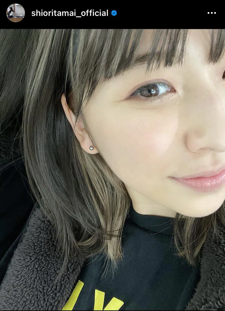 ※玉井詩織オフィシャルInstagram(shioritamai_official)より