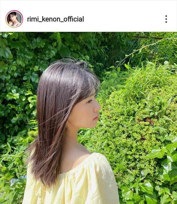 ※画像は凛美Instagram(rimi_kenon_official)