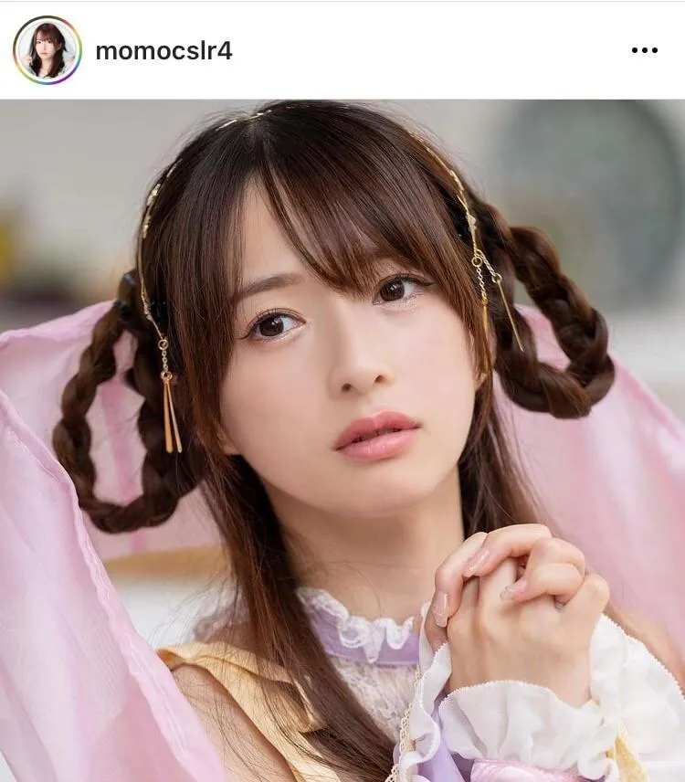 ※画像は月野もも(momocslr4)オフィシャルInstagramのスクリーンショット