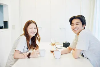 中田圭祐&川島海荷夫婦、ふたりで迎える初めての朝、妻の川島は起きない夫の中田をかわいらしく起こす<私たち結婚しました 3>