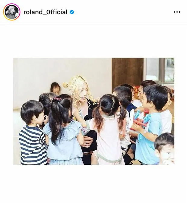 ※ROLAND公式Instagram(roland_0fficial)より
