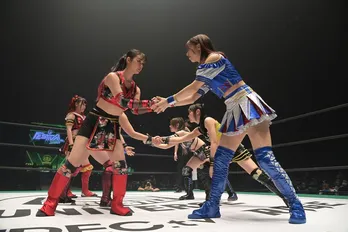 SKE48荒井優希、プロレスでは初の後輩となる長野じゅりあと初対決「普通の新人レスラーとは違って強さがあった」