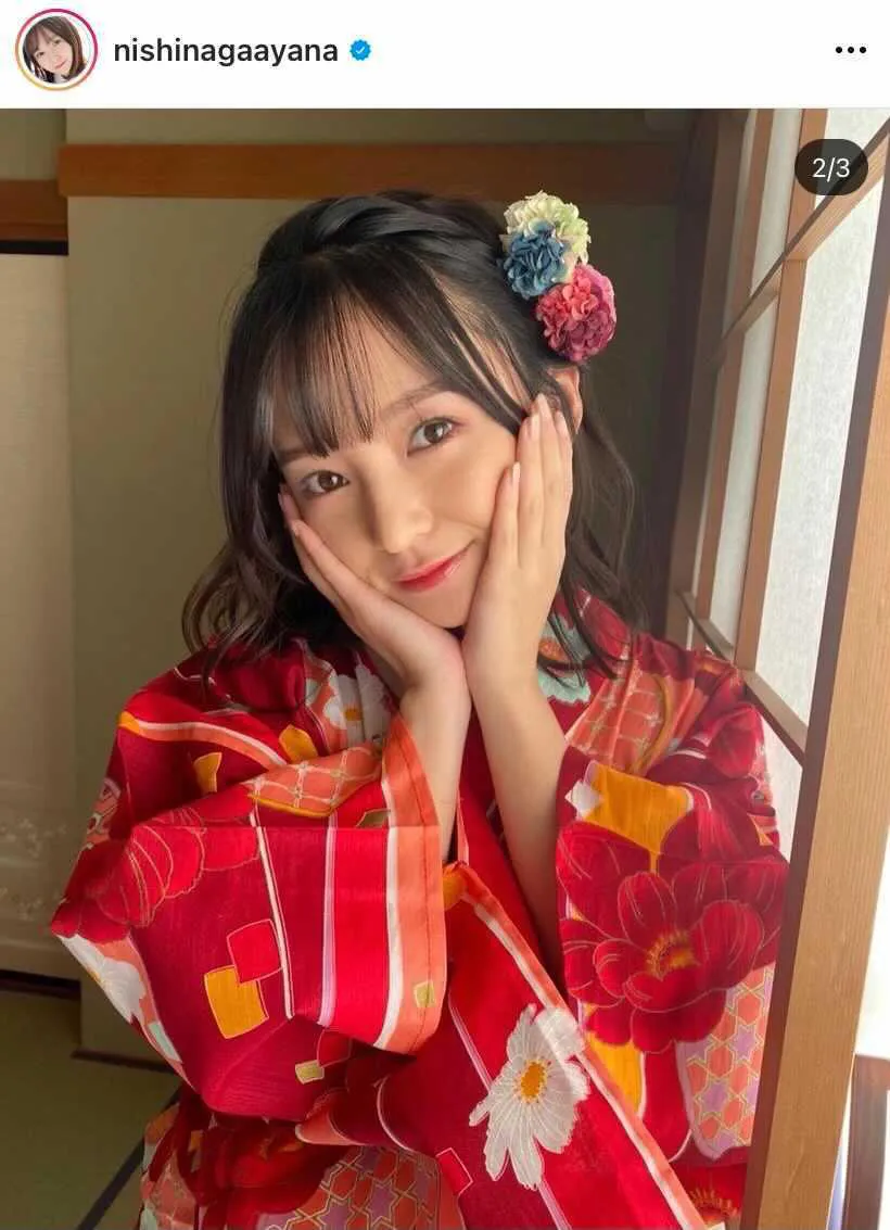 ※画像は西永彩奈(nishinagaayana)オフィシャルInstagramのスクリーンショット