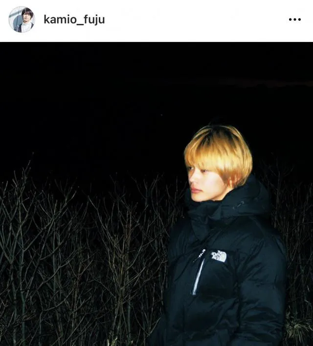 ※画像は神尾楓珠公式Instagram(kamio_fuju)より