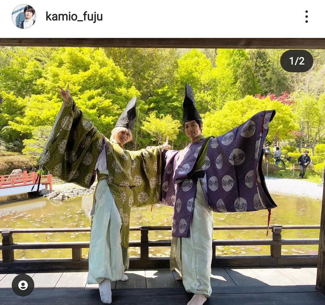 ※画像は神尾楓珠公式Instagram(kamio_fuju)より