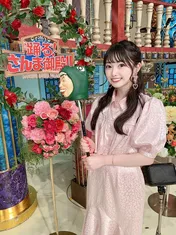 ABEMA<今日好き。冬休み編>で話題の“令和のデヴィ夫人”小浜桃奈「踊る!さんま御殿!!」初出演にして、あこがれのデヴィ夫人と初共演