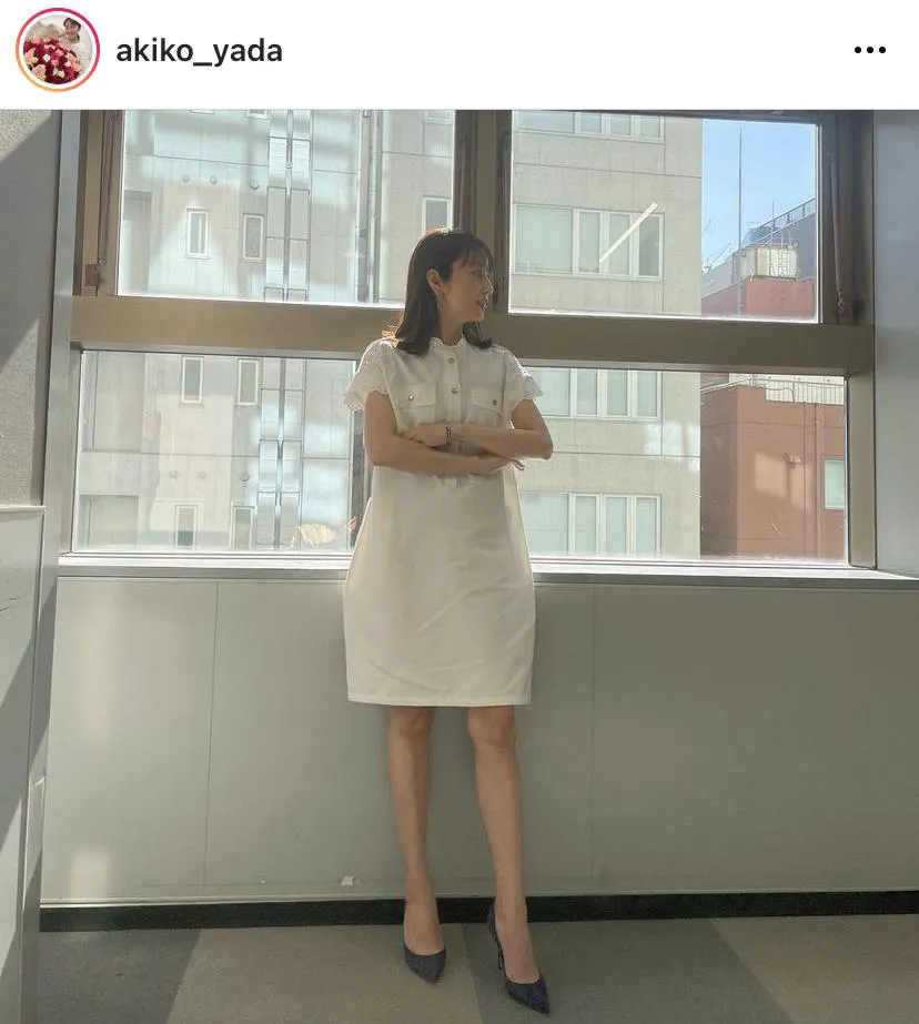 ※矢田亜希子公式Instagram(akiko_yada)より