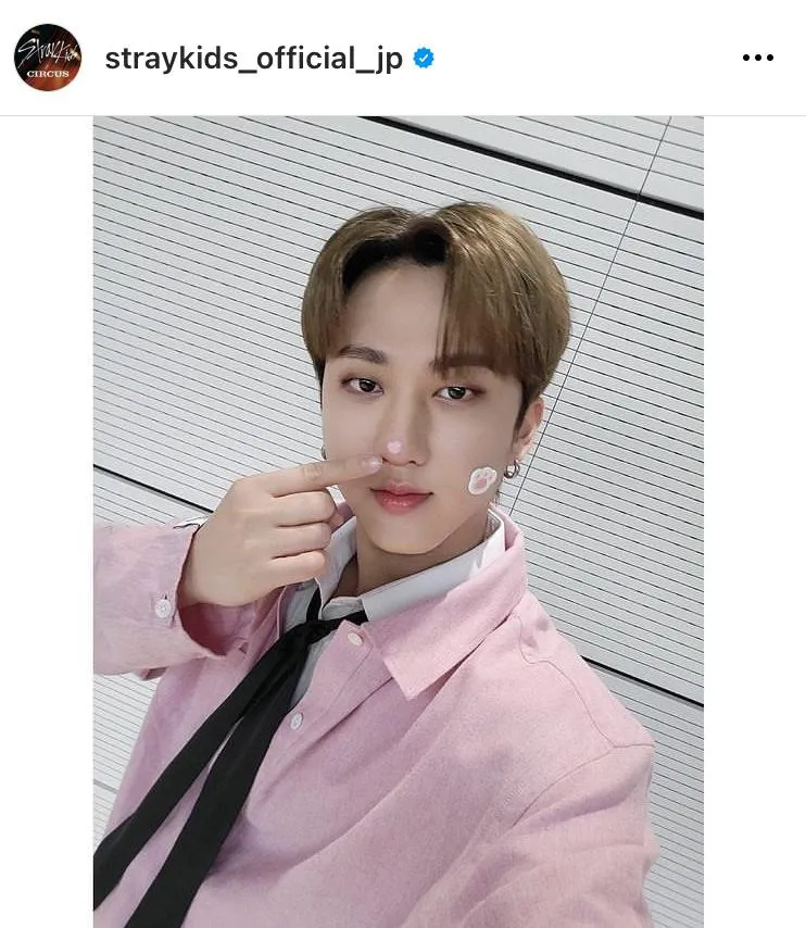 ※Stray Kids公式Instagram(straykids_official_jp)より