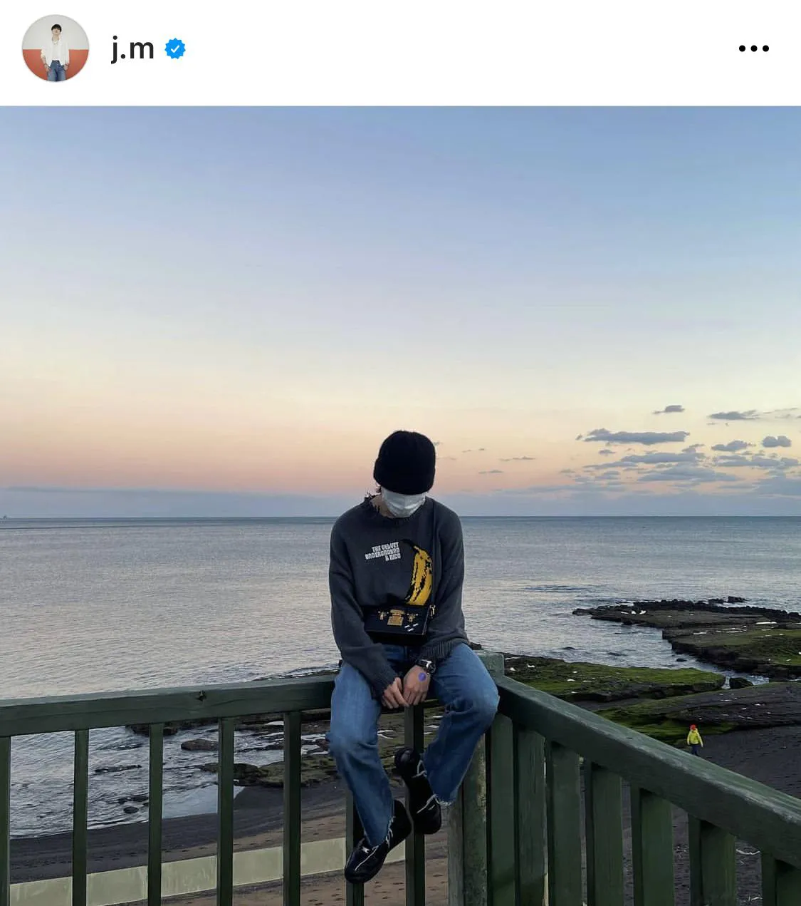 ※JIMINオフィシャルInstagram(j.m)より