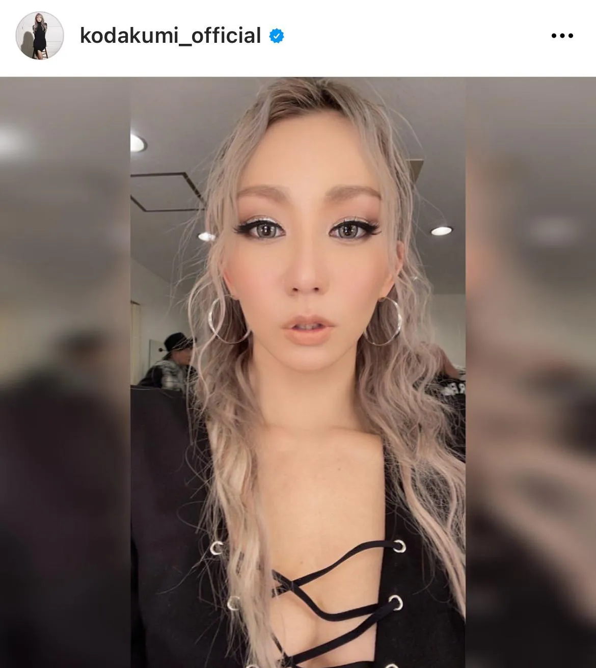 ※倖田來未オフィシャルInstagram(kodakumi_official)より