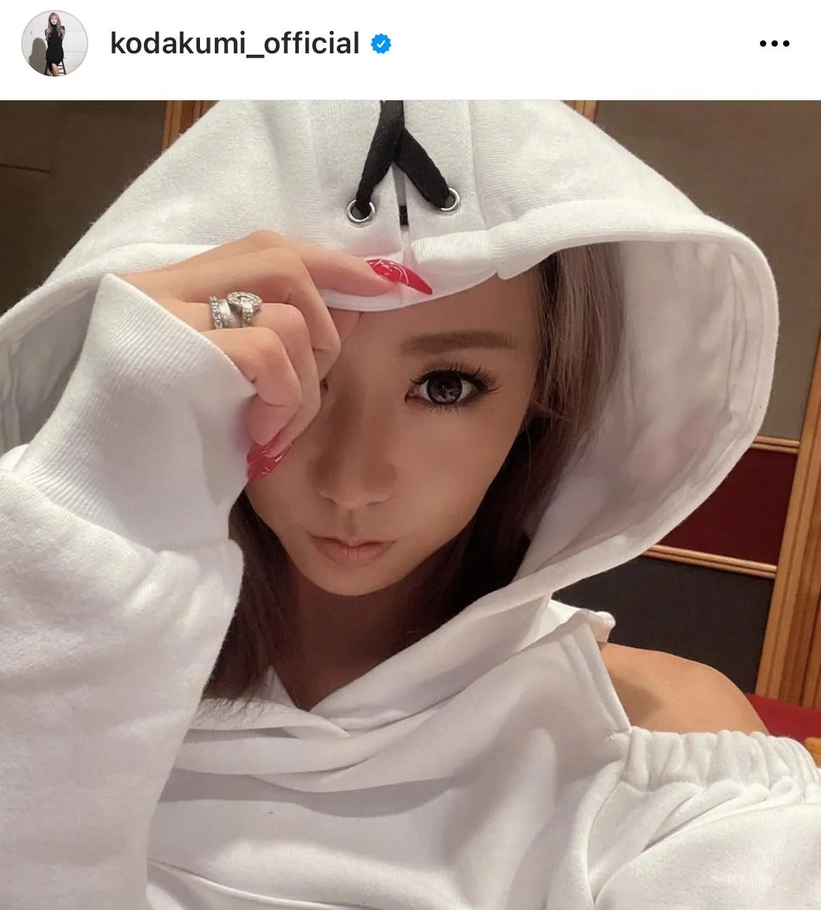 ※倖田來未オフィシャルInstagram(kodakumi_official)より