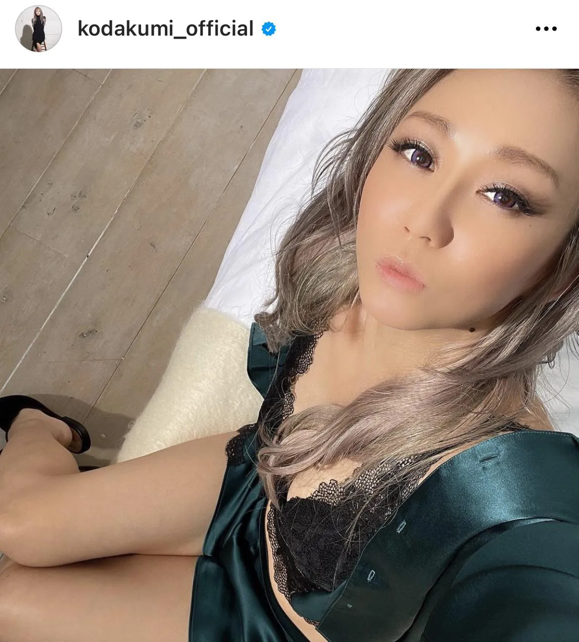 ※倖田來未オフィシャルInstagram(kodakumi_official)より