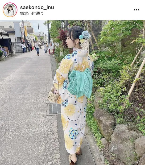 ※画像は、近藤沙瑛子(saekondo_inu)オフィシャルInstagramのスクリーンショット