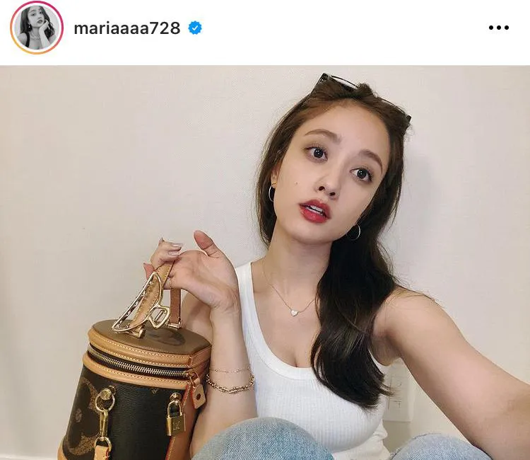 ※谷まりあオフィシャルInstagram(mariaaaa728)より