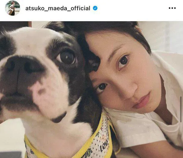 ※前田敦子オフィシャルInstagram(atsuko_maeda_official)より