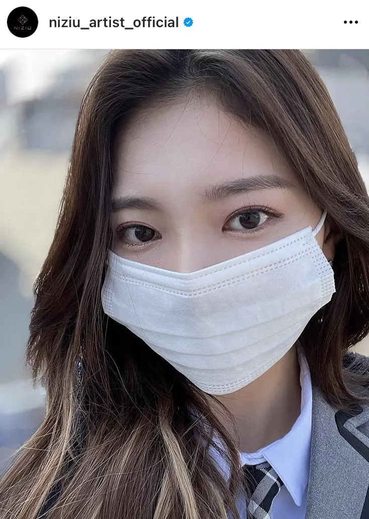 画像・写真 NiziU・マユカ、かわいいが溢れる“ドアップ自撮り”に