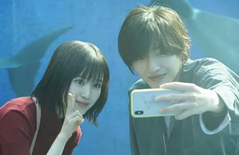 道枝駿佑×福本莉子×三木孝浩監督、撮影裏話を語る“すべてアドリブ”のデートシーンカットも公開＜セカコイ＞