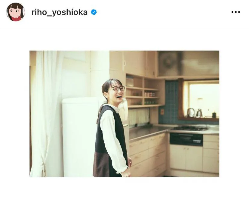 　※吉岡里帆公式Instagram(riho_yoshioka)より