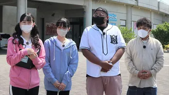 STU48が誇る信濃宙花&中村舞画伯が、絶品料理を懸けてイラスト対決<せとチャレ!STU48>