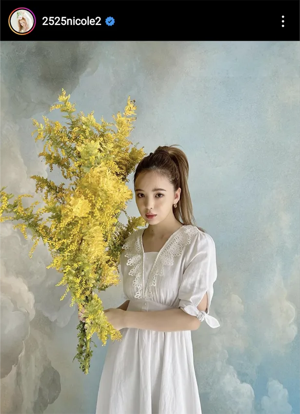 ※藤田ニコル公式Instagram(2525nicole2)より