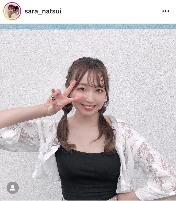 韓国風ヘアの夏井さらに癒される