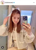 ※藤田ニコル公式Instagram(2525nicole2)より