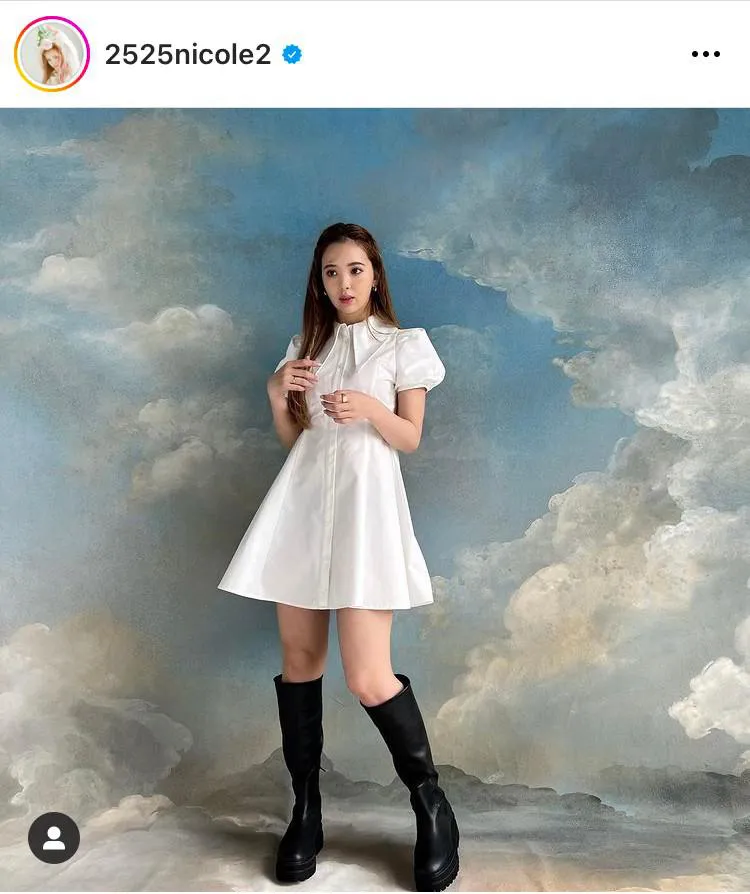 ※藤田ニコル公式Instagram(2525nicole2)より