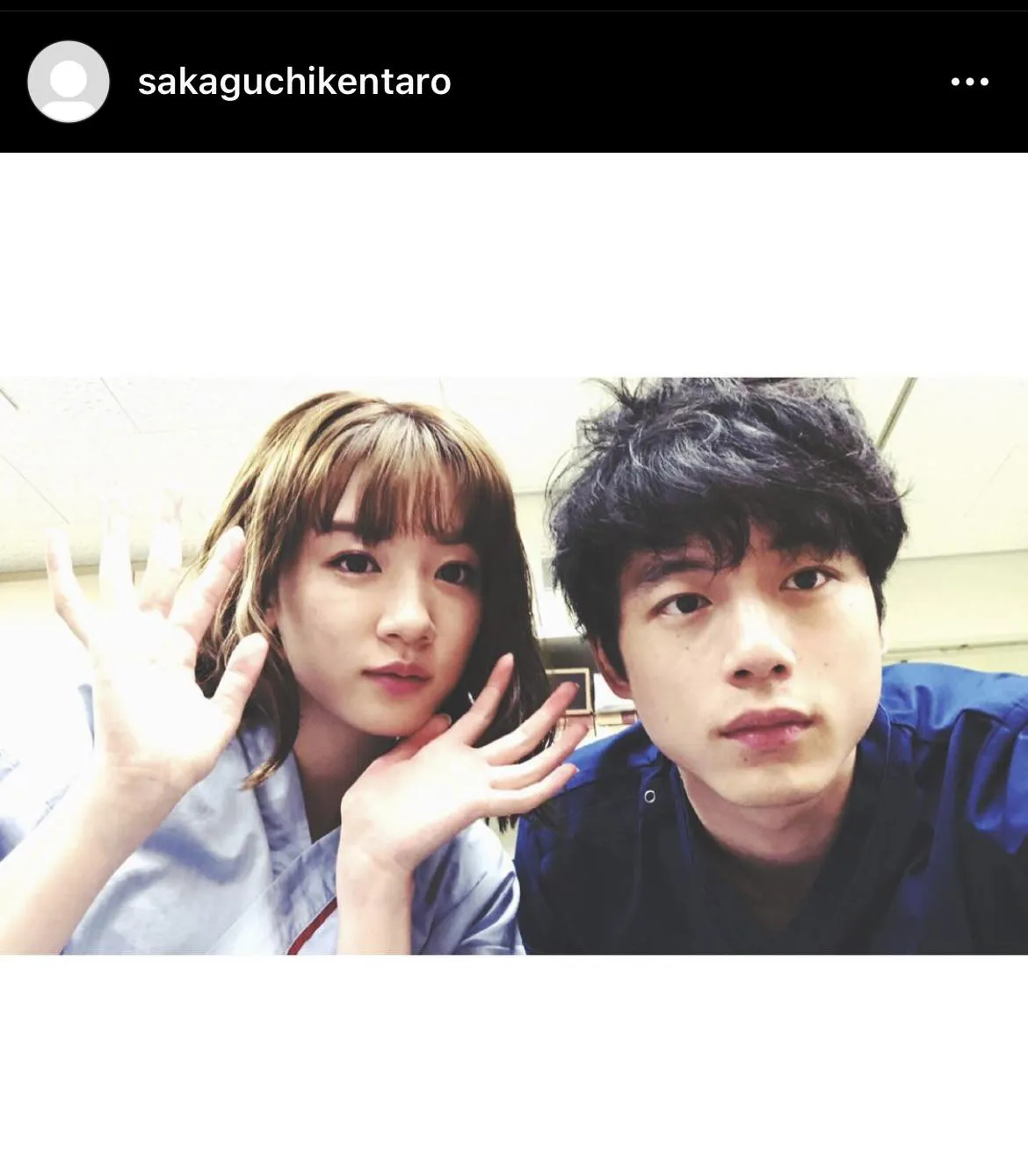 ※坂口健太郎オフィシャルInstagram(sakaguchikentaro)より