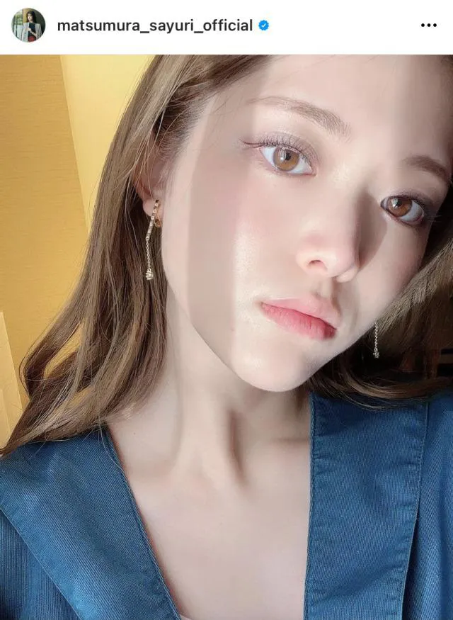 ※松村沙友理公式Instagram(matsumura_sayuri_official)より