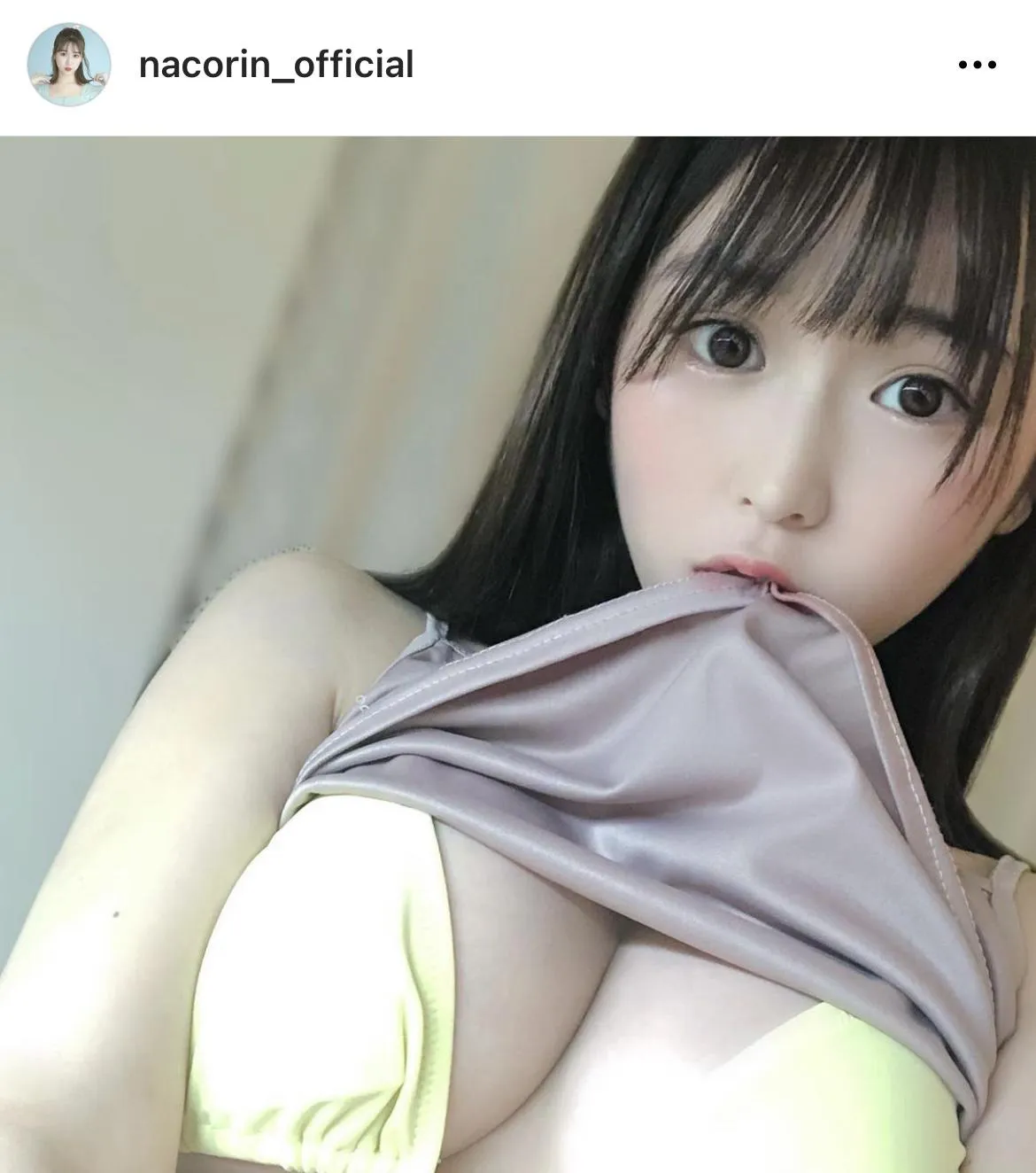 ※宮瀬なこオフィシャルInstagram(nacorin_official)より