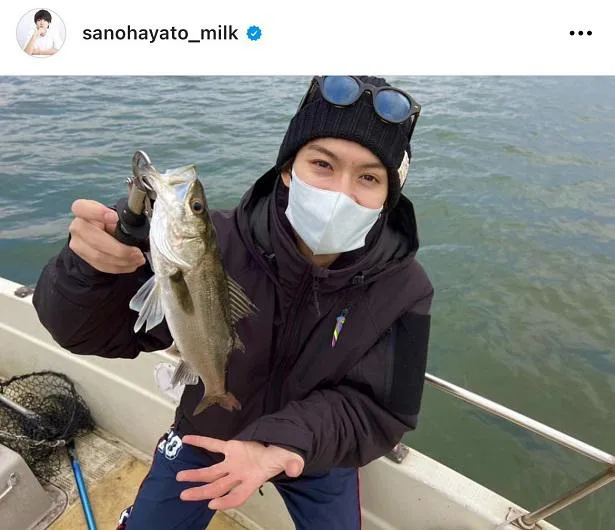 ※佐野勇斗Instagram(sanohayato_milk)より